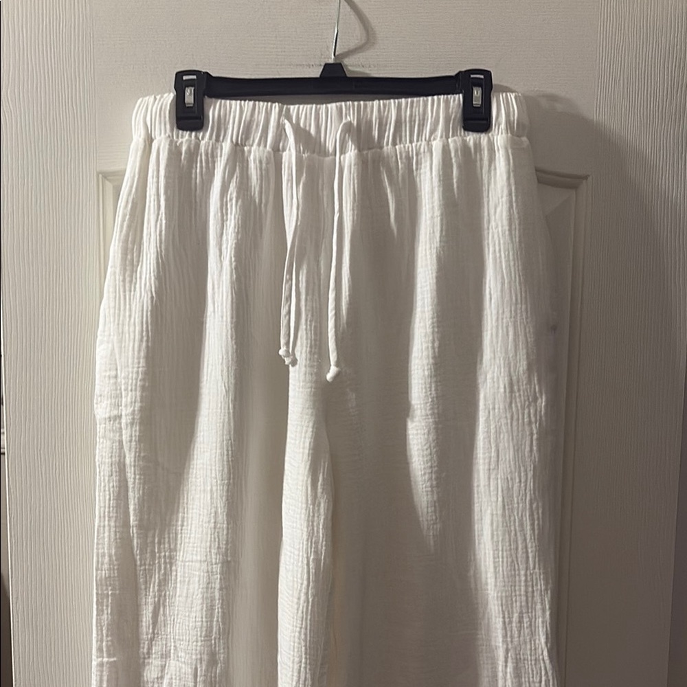 A. Ren NWT Sunrise Sail Pant Off White size L